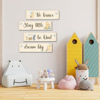 BirtDerr 4Pcs Winie Wall Decorations-he Pooh Baby Stuff-Bedroom Wall - Image 3