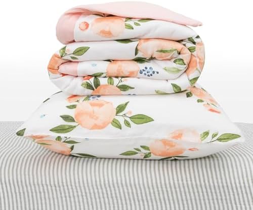 Little Unicorn Toddler Bedding 3-Piece Set | Includes Comforter, Crib Sheet & - Image 2
