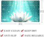 Bathtub Mat Non Slip 26.8x15.1 Inch, Machine Washable Shower Mats - Image 4