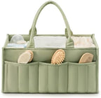 Quilted Diaper Caddy Organizer by Oaque