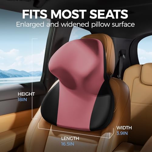 BEBAS Car Headrest Pillow, Ergonomic Neck Pillow - Image 2