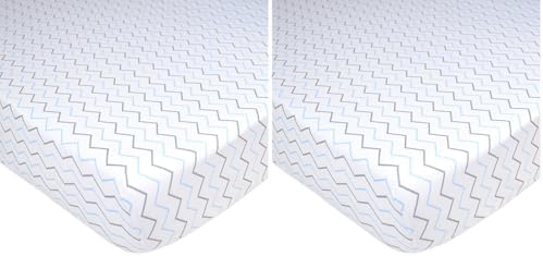 American Baby Company Printed 100% Cotton Jersey Knit Fitted Crib Sheet by AmericanBabyCompany