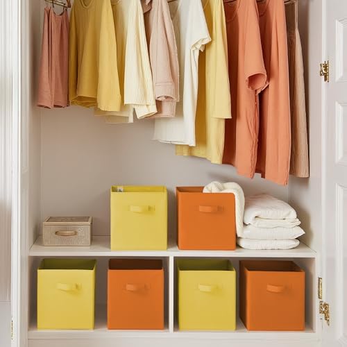 GRANNY SAYS 11 Inch Cube Storage Bins, Cube Storage Organizer - Image 4