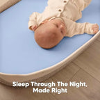 2-Pack Baby Bassinet Sheets Girl, 33x17 Bedside Sheets - Image 6