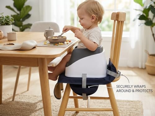 Extra Large Booster Seat Cover, Waterproof Non-Slip Dining Chair Protector - Image 5