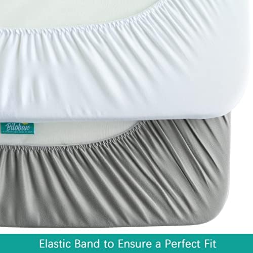 Pack and Play Sheets Waterproof 2 Pack - Image 4