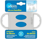 Dr. Brown's Wide-Neck Baby Bottle Handles, 100% Silicone, Easy Grip Removable by Unknown