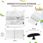 Comfortable Baby Bath Kneeler and Elbow Rest Pad Set — Kneeling Pad - Image 4