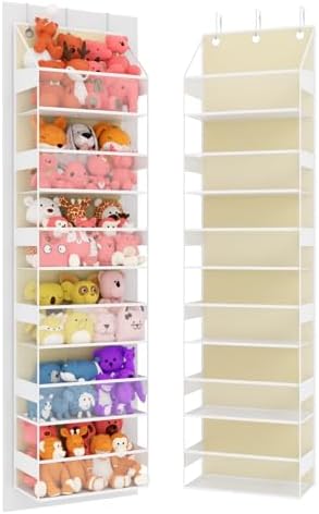 Over Door Stuffed Animal Storage, Hanging Organizer by PHOTOONE