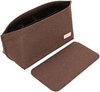Doxo Purse Organizer Insert for Handbags & Base Shaper 2pc Set, Felt Neverfull by Doxo