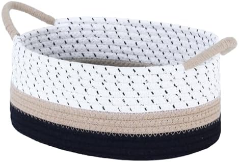 Woven Cotton Rope Gift Basket by YimisDream