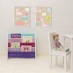 Humble Crew Kids Bookshelf, Montessori Front Facing Toddler Bookcase 4 Tier - Image 6