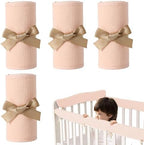 4Pcs Cot Rail Protector, Adjustable Strap Cot Rail Cover - Image 7