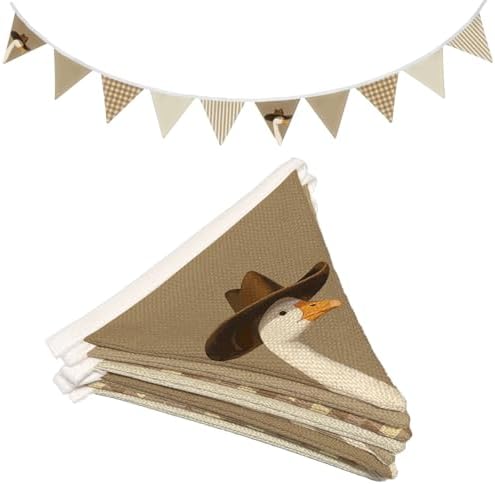 Goose Nursery Garland Pennant Banner 5.5Ft, Boho Nursery Nursery Garland by Wheatwin