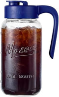 Mason Jar Pitcher, 64 oz, Glass Pitcher by spreccio