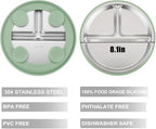 PandaEar 3 Pack Stainless Steel Baby Suction Plates - Image 6