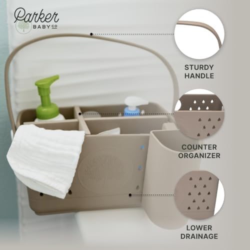 Parker Baby Co. Bath Caddy and Rinse Cup Bundle - Image 7