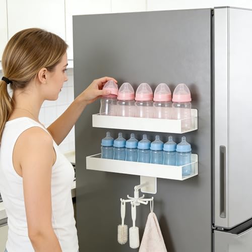 2 Pack Magnetic Baby Bottle Organizer - Image 6