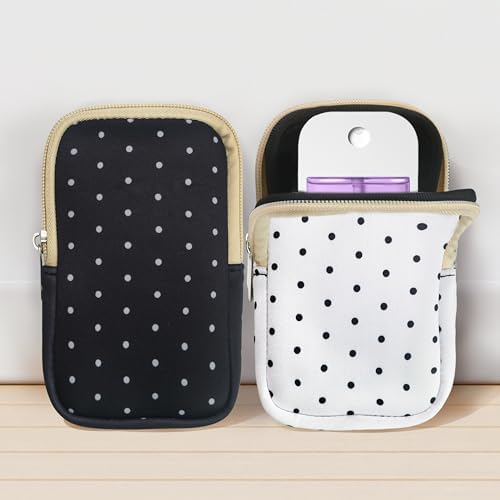 2PCS Hand Sanitizer Spray Case, Hand Sanitizer Holder, Mini Zippered Pouch - Image 4