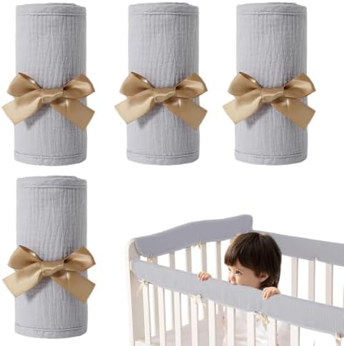 Rail Cover - Breathable Cotton Teething Guard by Unknown