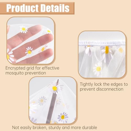 Baby Mosquito Net for Stroller Durable Protection Bug Netting Mesh Cover - Image 3