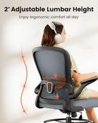 ErGear Drafting Chair, Tall Office Chair - Image 3