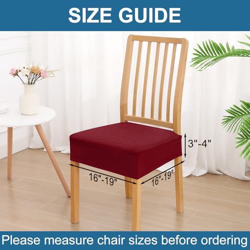 Smiry Waterproof Seat Covers for Dining Room Chairs - Image 2