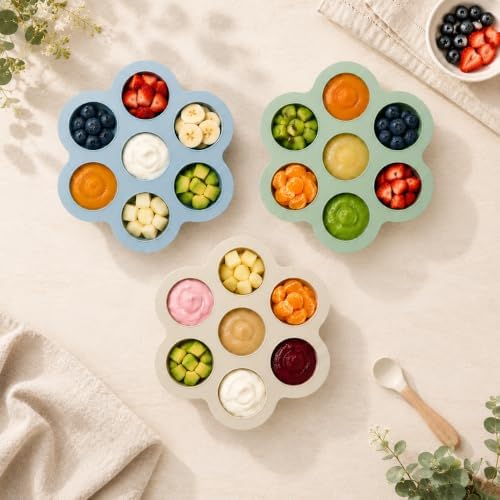 PandaEar 3 Pack Baby Food Freezer Tray - Image 7