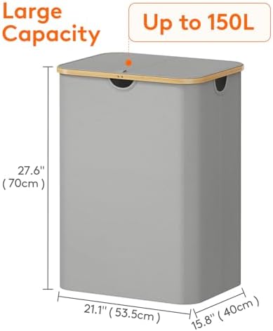Lifewit 150L Large Laundry Basket - Image 3