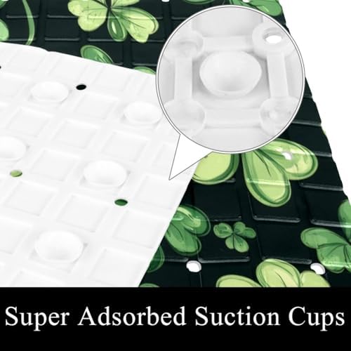 Non Slip Shower Mat Bathtub Mat 15.1x26.8 Inch, Quick Dry Bath Mat - Image 2
