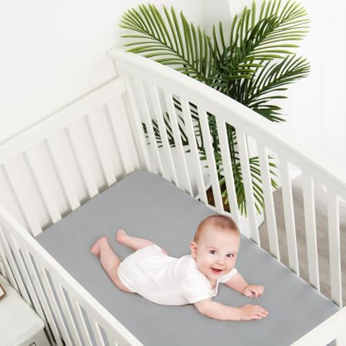 Crib Sheets Waterproof 2 Pack for Baby Boys Girls Fitted - Image 6