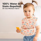 KeaBabies 3-Pack Waterproof Baby Bibs - Image 2