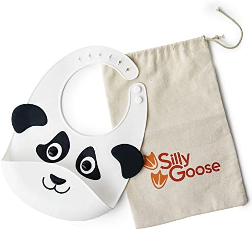 Silly Goose Silicone Animal Baby Bibs by SillyGoose