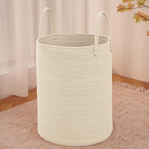 JMvicyroam 100L Cotton Rope Laundry Basket Hamper by JMvicyroam