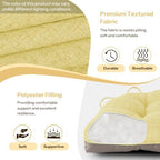 Chair Cushions for Dining Chairs Set of 2 - Image 4