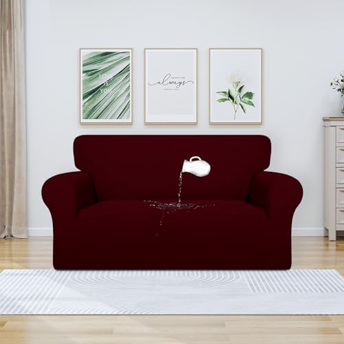 PureFit Waterproof Loveseat Couch Cover Slipcovers - Image 2
