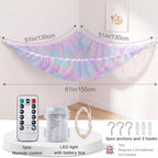 Stuffed Animals Hammock with Remote Control Toy Net Room Decor Storage - Image 7