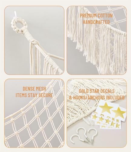 Lare Stuffed Animal Storage Hammock Corner Net - Image 4