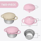 2 Pack Baby Stainless Steel Snack Containers - Image 6