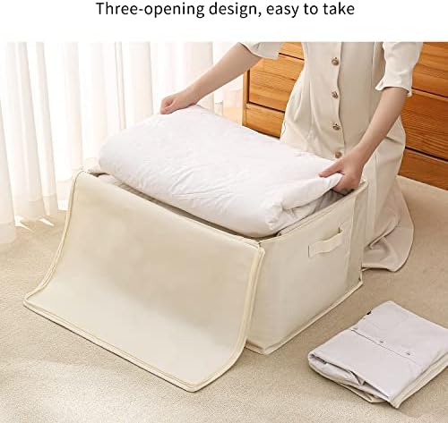6 Pack Canvas Comforter Storage Bags - Image 4