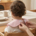 3 Pack Waterproof Baby Bibs for Eating, Mess Proof Feeding Bib - Image 3