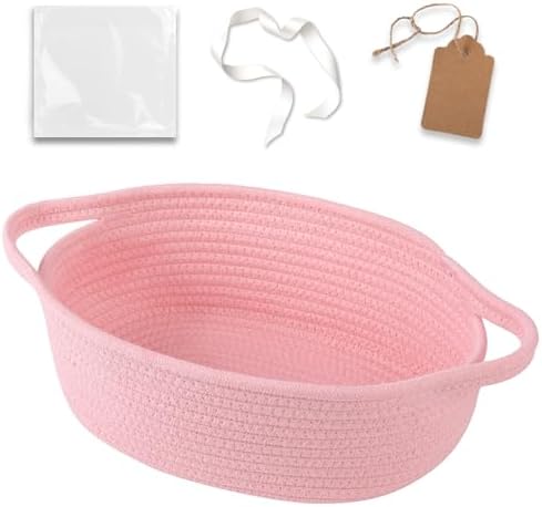 OIAHOMY Small Woven Basket by MasterofSpaceOptimization