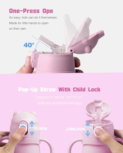 Bakpoco Stainless Steel Straw Sippy Cup - Image 3