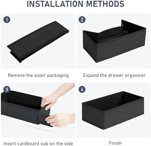 DIMJ Drawer Organizer Clothes - Image 2