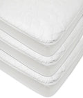 American Baby Company 3 Pack Waterproof Crib Mattress Protector 52" x 28" by AmericanBabyCompany