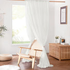NICETOWN Beige Kids Bed Canopy for Bedroom - Image 7