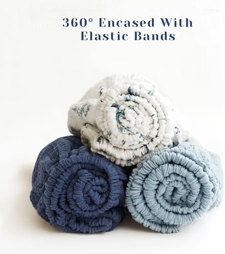 3 Pack Muslin Changing Pad Covers - Image 7