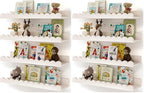 Shario Nursery Book Shelves, Scalloped Shelves, Wall Book Shelves by Welcome