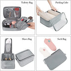 BAGAIL 8 Set Packing Cubes Luggage Packing Organizers - Image 3