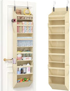 Lifewit 1 Pack Over the Door Organizer, 6 Section Hanging Storage by Lifewit